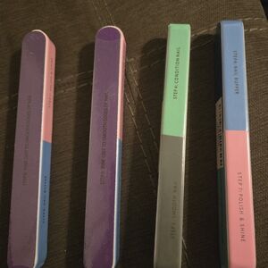 Multicolor Nail Buffer Set